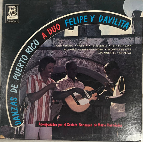 Duo Felipe Y Davilita - Danzas De Puerto Rico