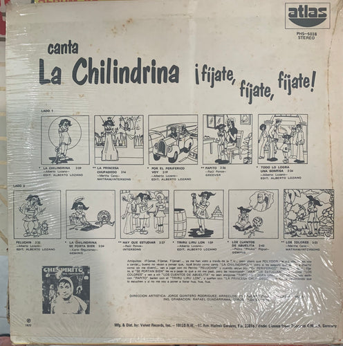 La Chilindrina - Canta La Chilindrina ¡Fíjate, Fíjate, Fíjate!