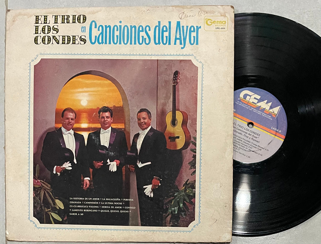 Trio Los Condes - En Canciones Del Ayer