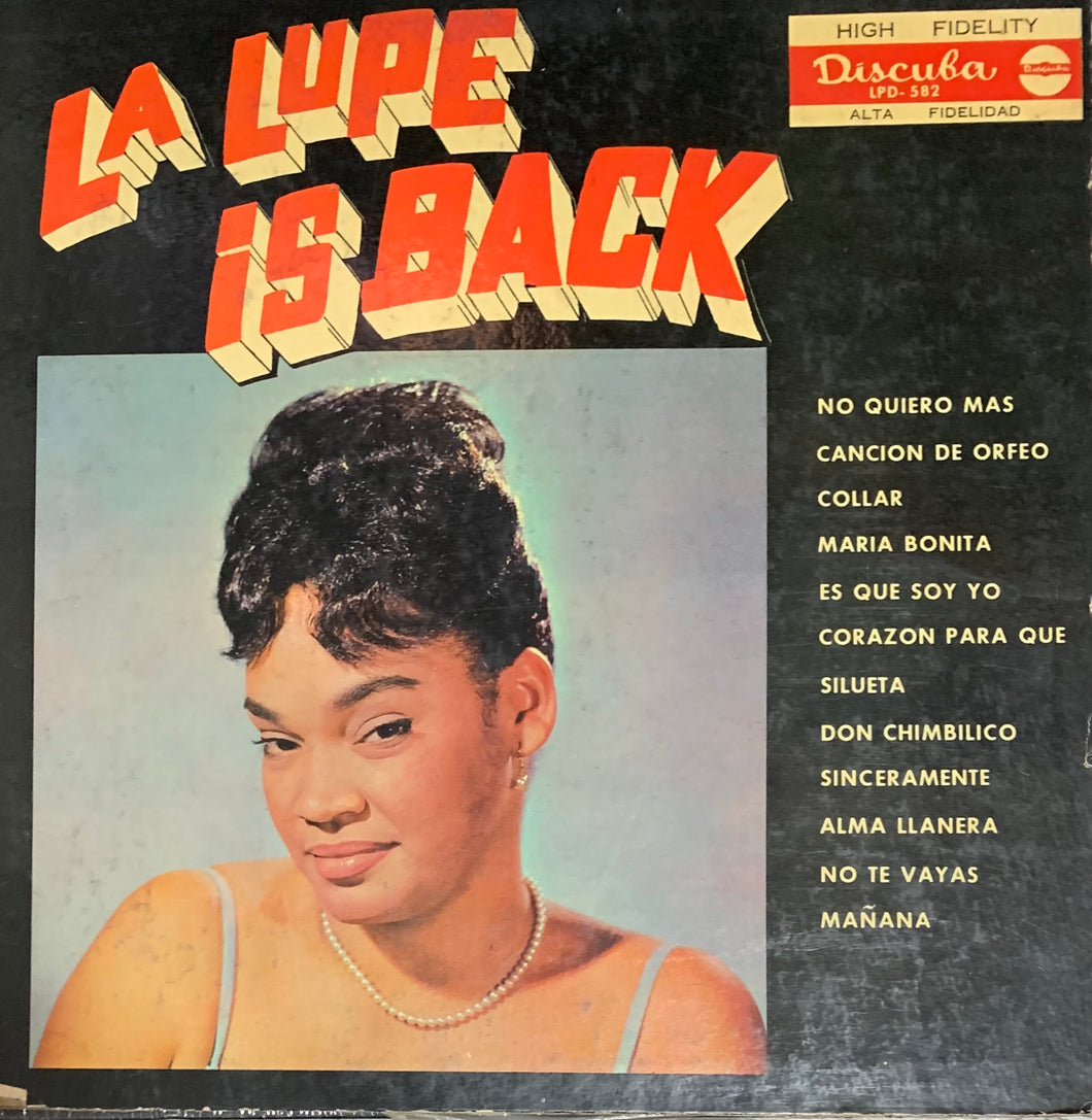 La Lupe - La Lupe is Back